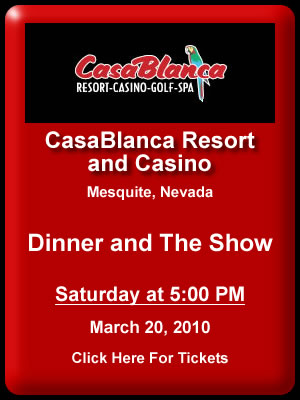 CasaBlanca Resort and Casino at 5:00 PM